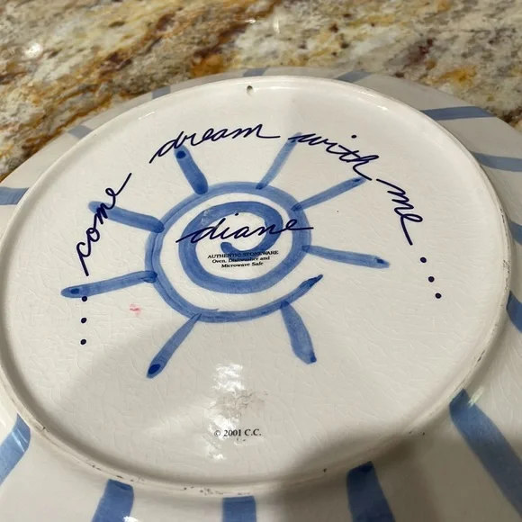 Diane authentic stoneware. Come Dream with me. Turtle - Picture 3 of 5